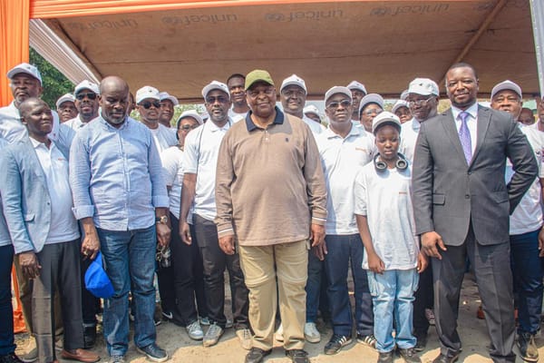 La BPMC inaugure un établissement scolaire à Damara en présence du Président de la République Centrafricaine